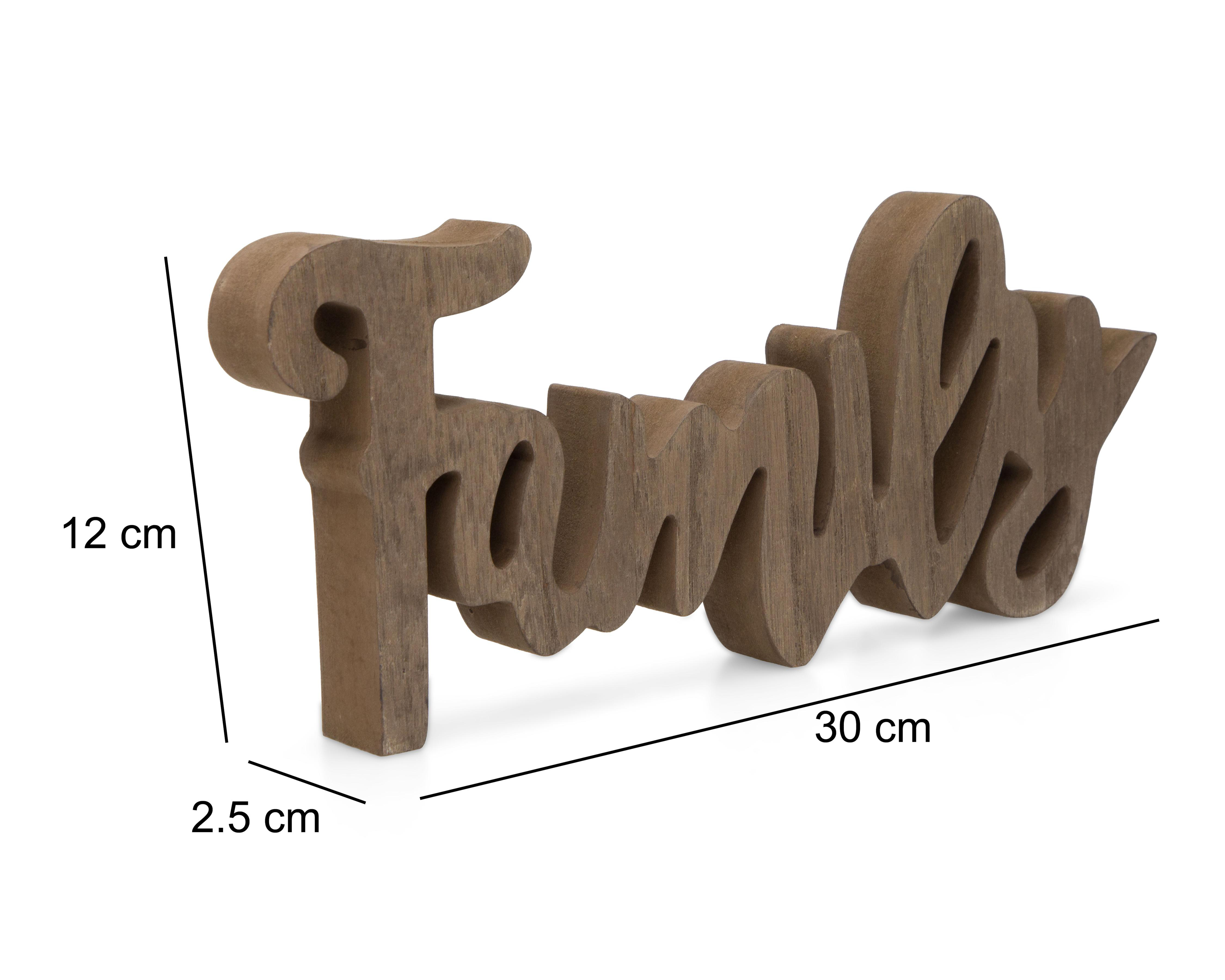 Foto 7 pulgar | Letrero Decorativo Famlu de Madera