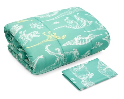 Foto 2 | Edredón Individual con Funda para Almohada Starhaus Yeno Dinosaurios 2 Piezas