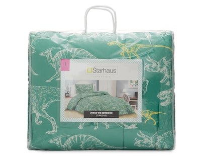 Foto 5 | Edredón Individual con Funda para Almohada Starhaus Yeno Dinosaurios 2 Piezas