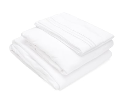 Foto 2 | Sábana Matrimonial con Fundas para Almohada Starhaus Jacky Blanco 4 Piezas