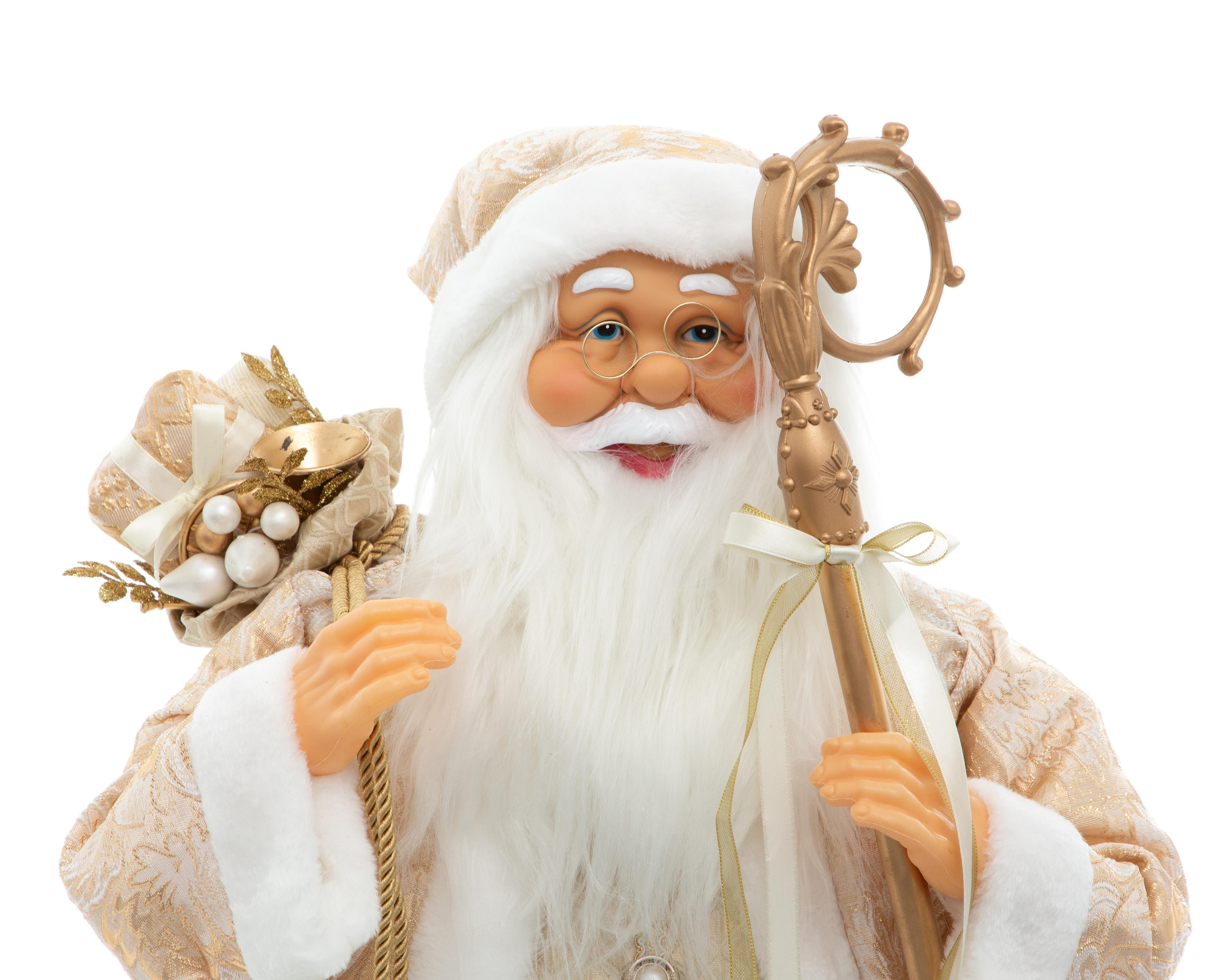 Foto 5 pulgar | Figura Decorativa Santa Claus de Navidad Nikolaus de Plástico
