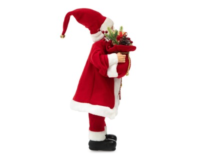 Foto 2 | Figura Decorativa Navideña Papá Noel de Plástico