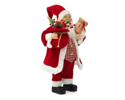 Foto 3 | Figura Decorativa Navideña Papá Noel de Plástico