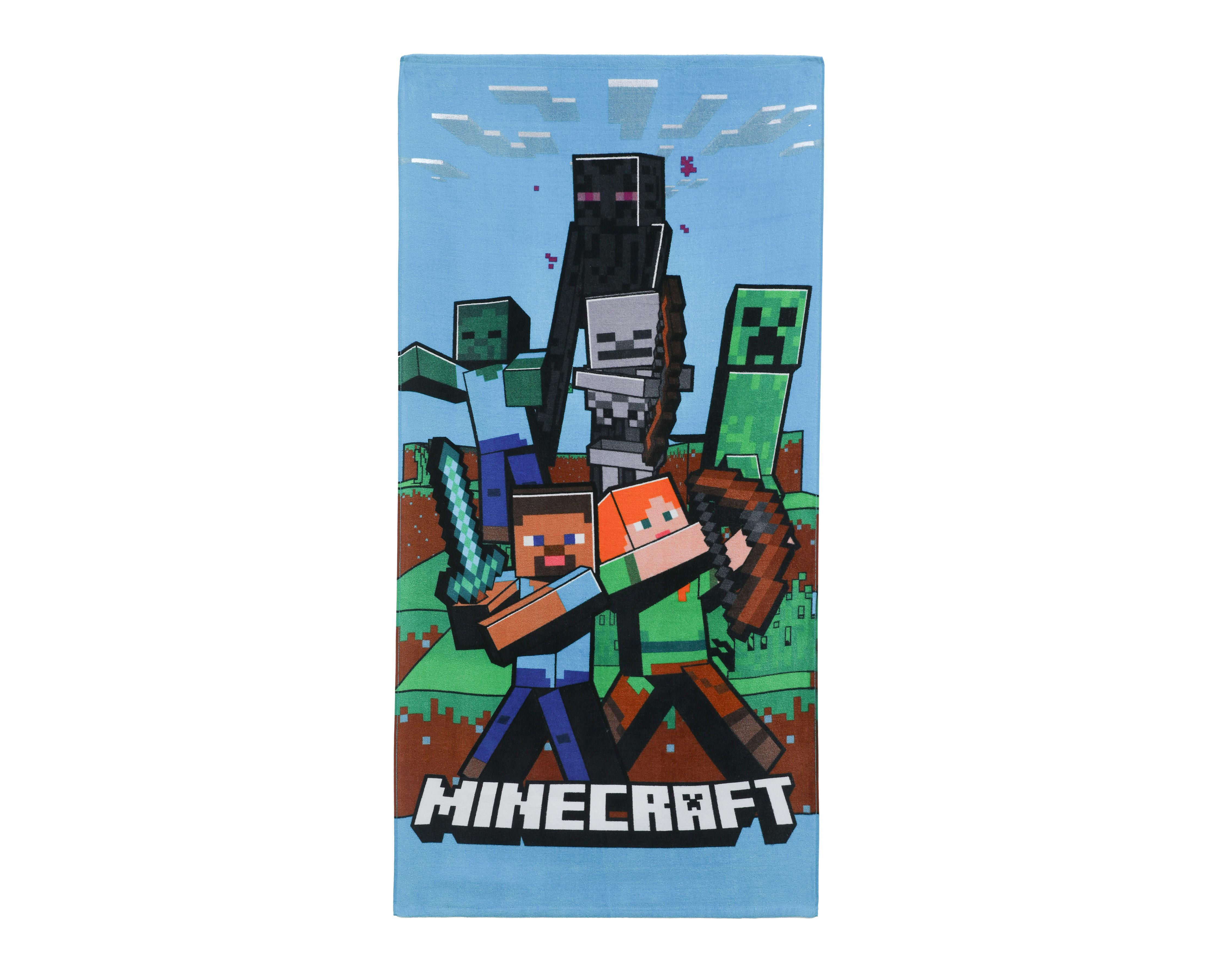 Toalla de Baño Minecraft Estampada $249