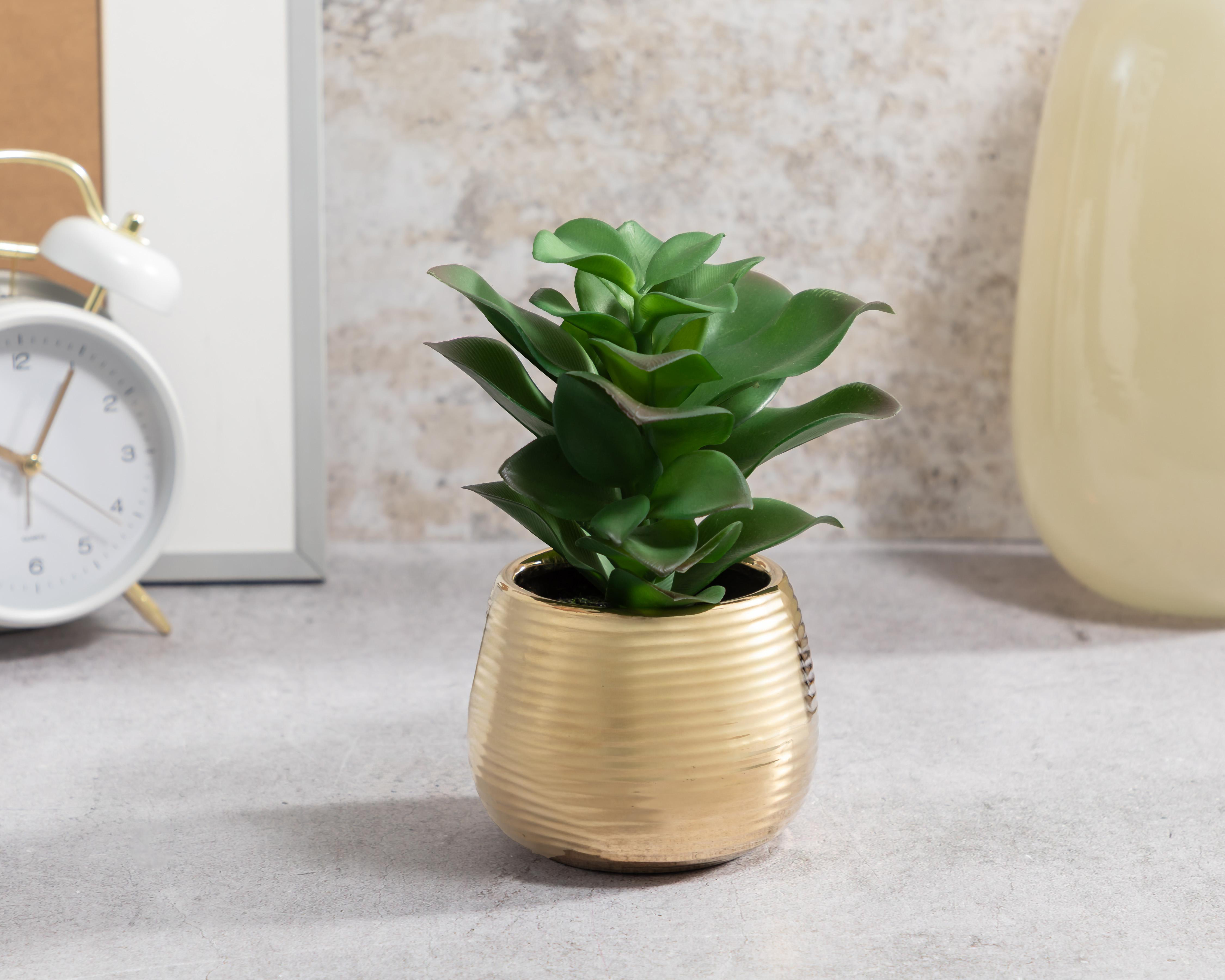 Foto 5 pulgar | Planta Artificial con Maceta Starhaus 15.8 cm
