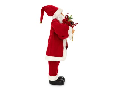 Foto 2 | Figura Decorativa Navideña Papa Noel de Plástico