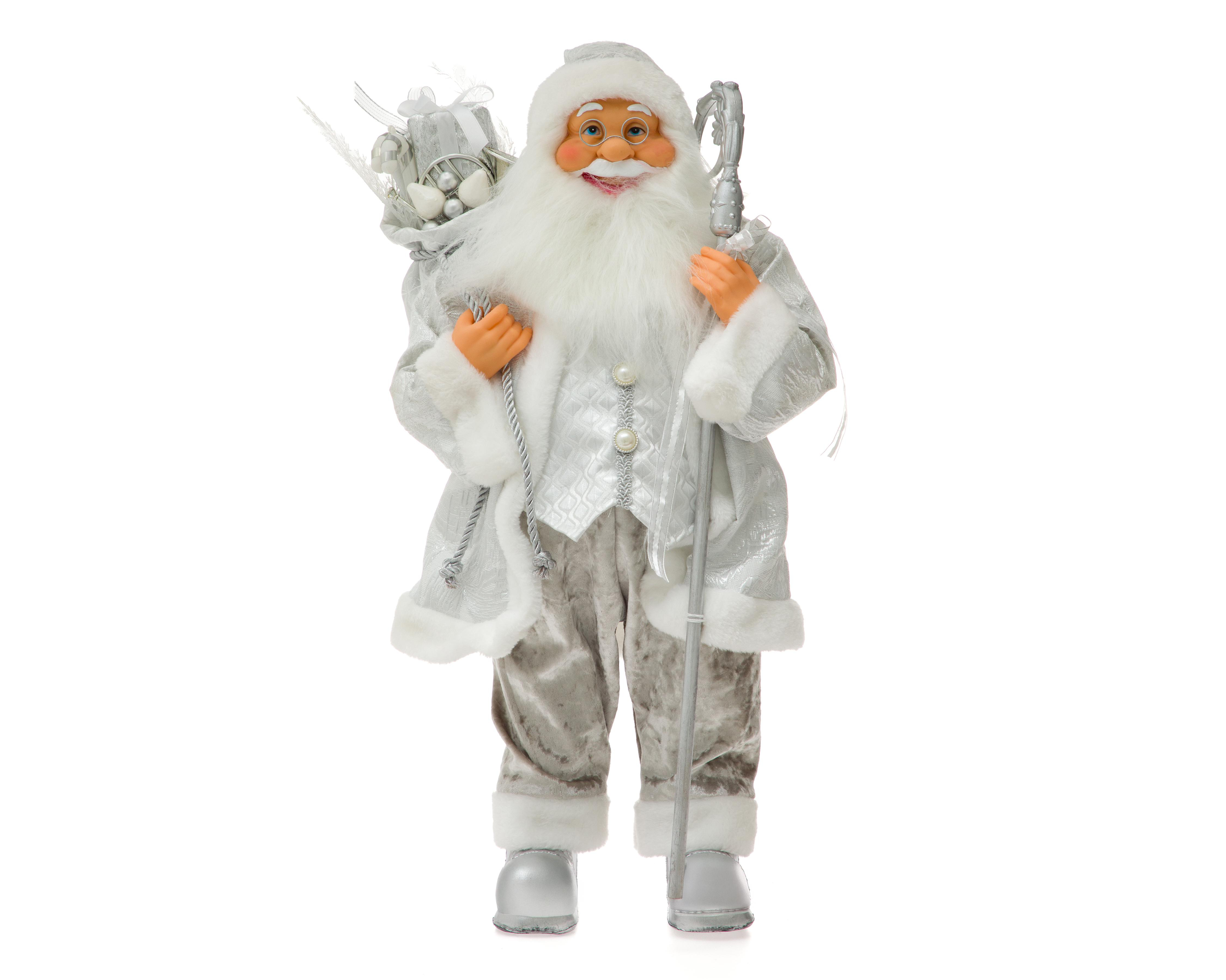 Foto 4 pulgar | Figura Decorativa Santa Claus de Navidad Nikolaus de Plástico