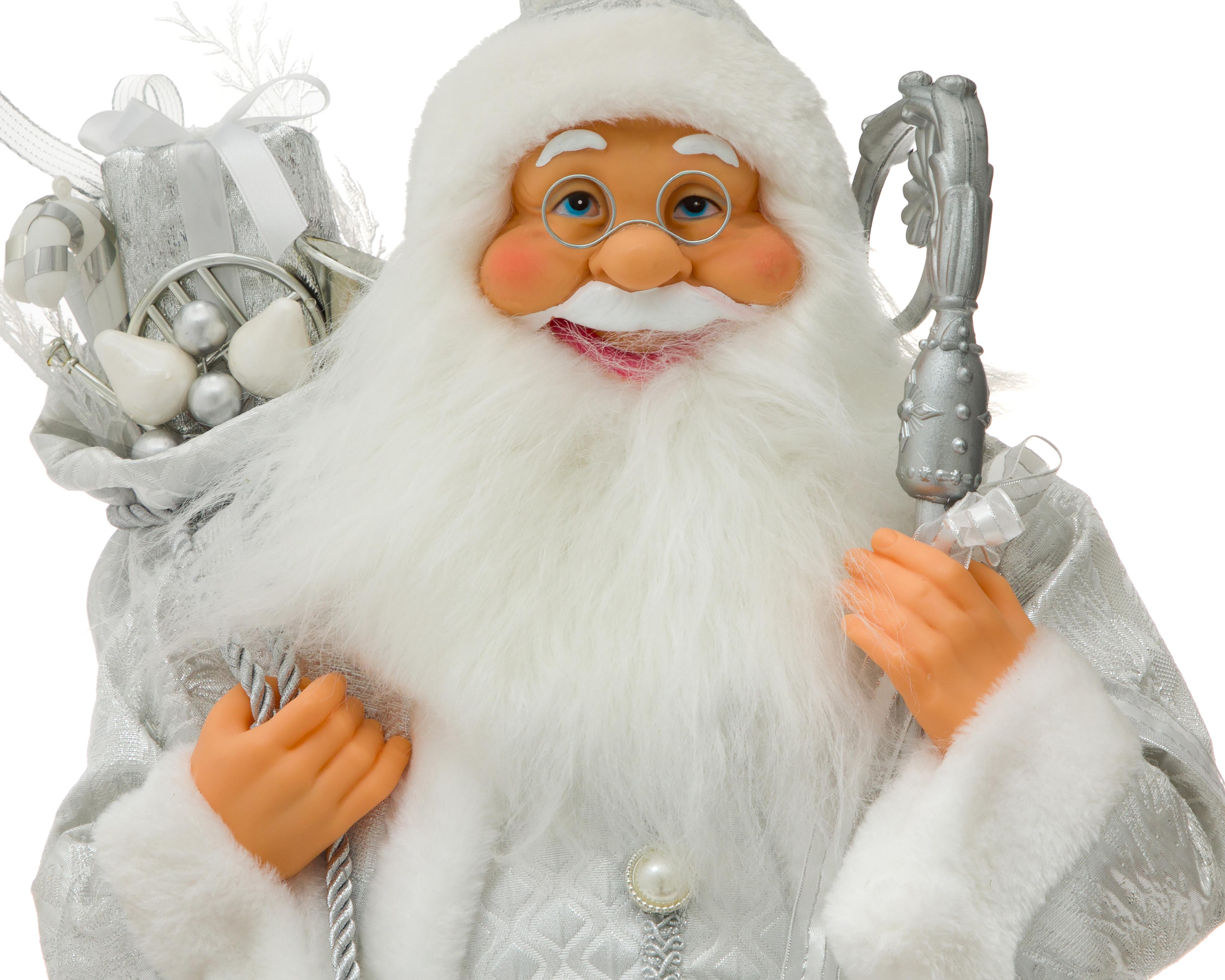 Foto 5 pulgar | Figura Decorativa Santa Claus de Navidad Nikolaus de Plástico