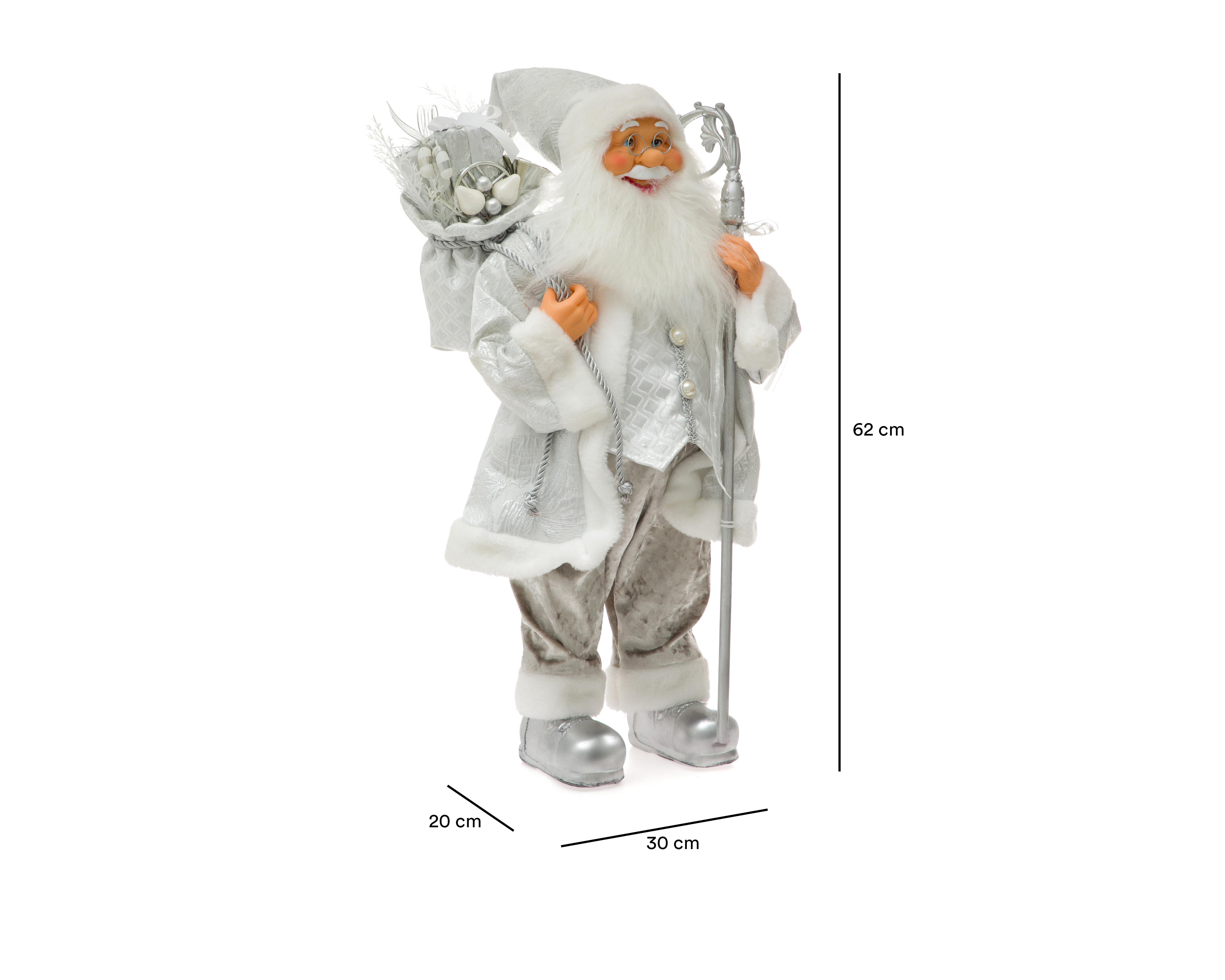 Foto 7 pulgar | Figura Decorativa Santa Claus de Navidad Nikolaus de Plástico