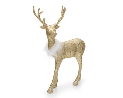 Foto 2 | Figura Decorativa de Reno Navideño Dashers de Plástico 2 Piezas
