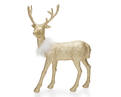 Foto 3 | Figura Decorativa de Reno Navideño Dashers de Plástico 2 Piezas