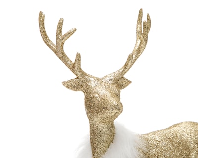 Foto 5 | Figura Decorativa de Reno Navideño Dashers de Plástico 2 Piezas