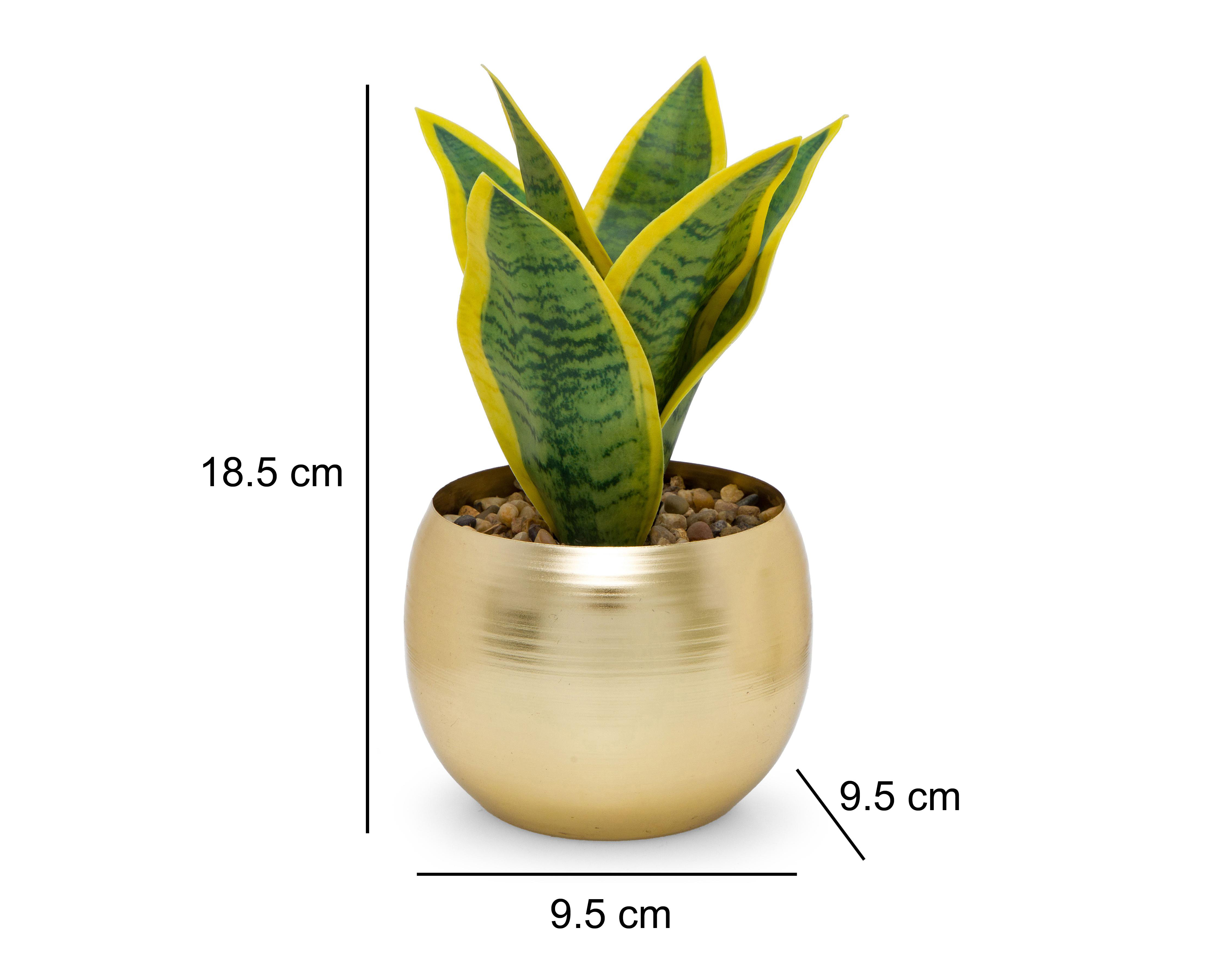 Foto 6 pulgar | Planta Artificial con Maceta Starhaus 18.5 cm