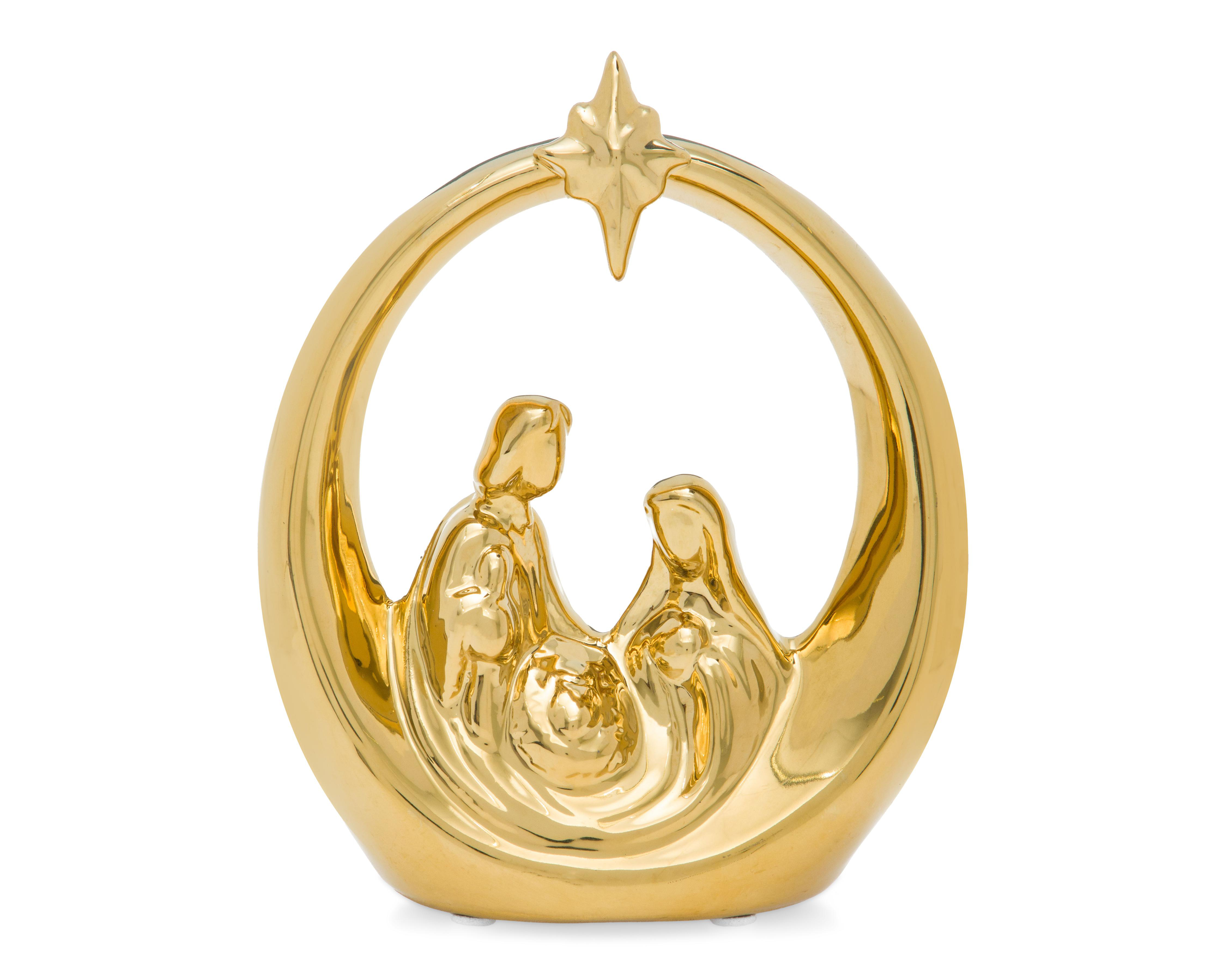 Foto 4 pulgar | Figura Decorativa de Navidad Nacimiento de Cerámica
