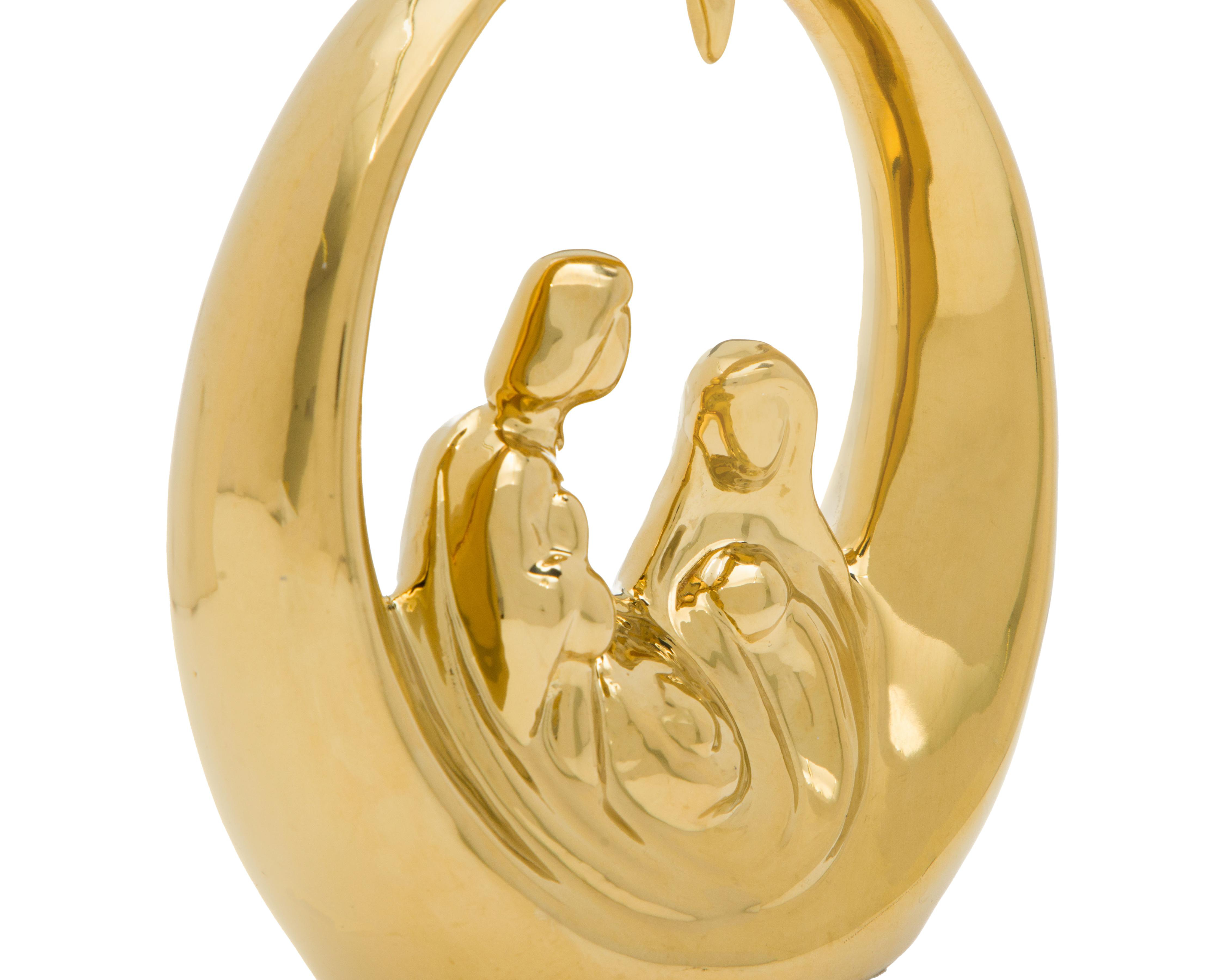 Foto 5 pulgar | Figura Decorativa de Navidad Nacimiento de Cerámica