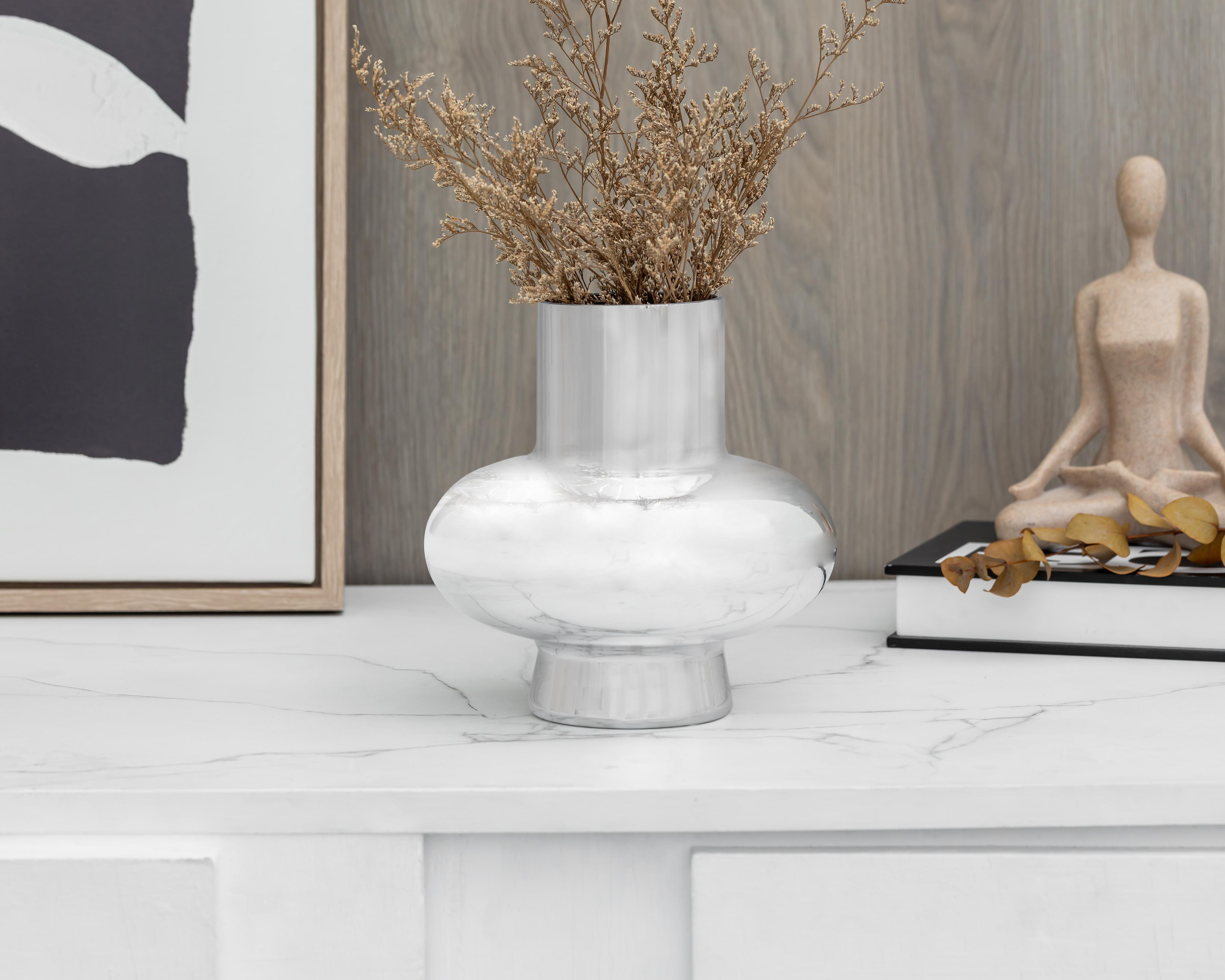 Foto 4 | Jarrón Decorativo Amanda de Vidrio