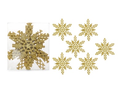 Foto 1 | Accesorio para Árbol Starhaus Copito Gold 6 Piezas