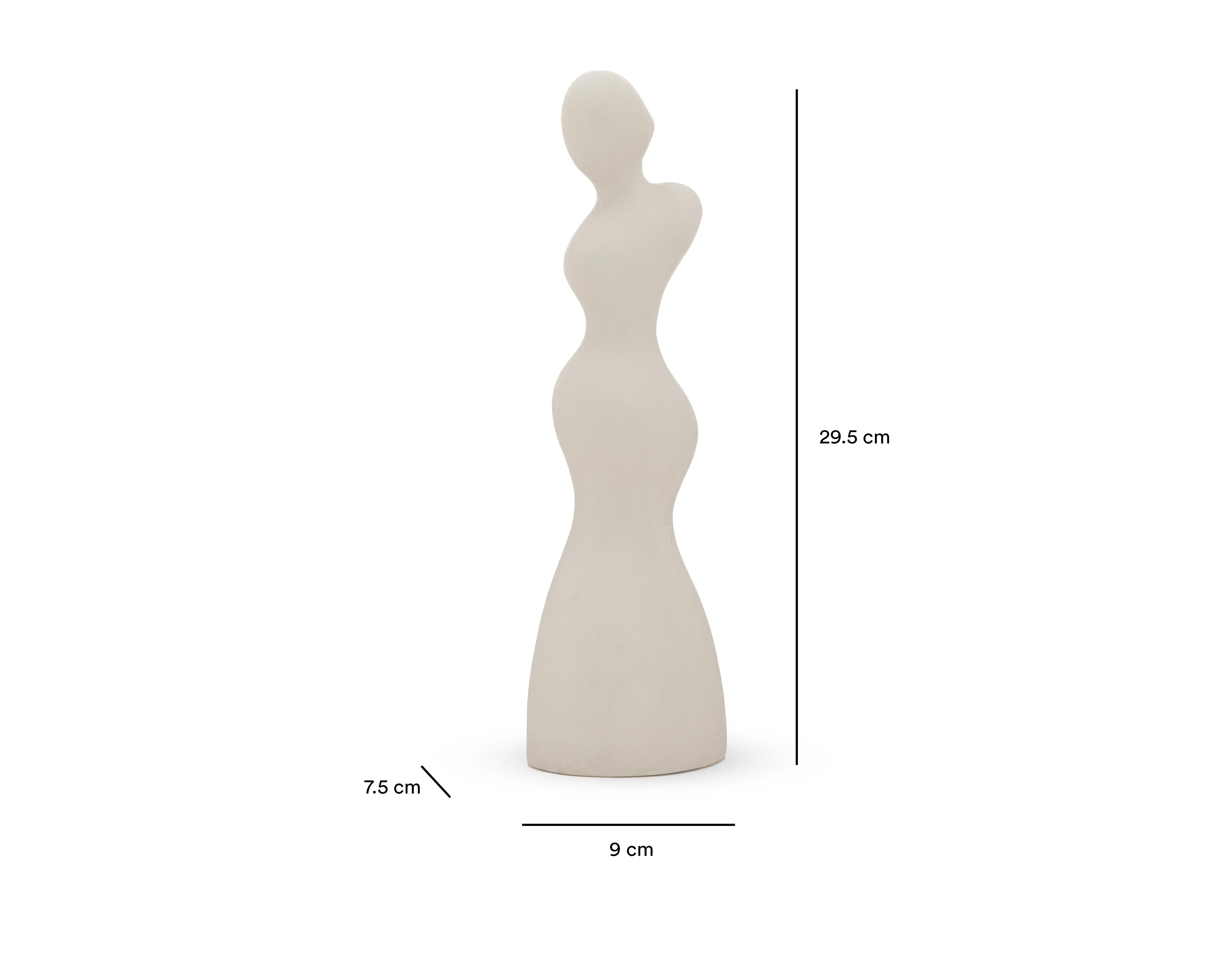 Foto 7 pulgar | Escultura de Mujer Rella A de Cerámica