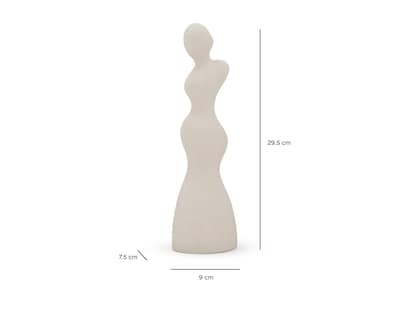 Foto 6 | Escultura de Mujer Rella A de Cerámica