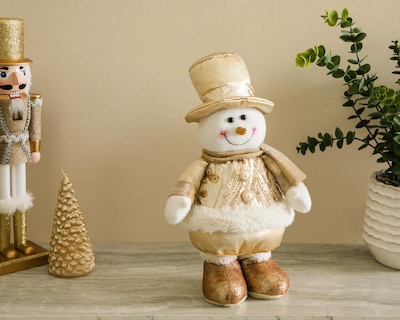 Foto 5 | Figura Decorativa de Mono de Nieve de Navidad Billy de Poliéster
