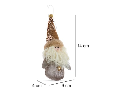 Foto 4 | Accesorio para Árbol Starhaus Mini Santa Craft