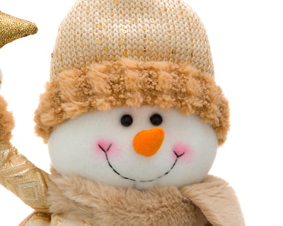 Foto 4 | Figura Decorativa Mono de Nieve de Navidad Jimmy de Poliéster