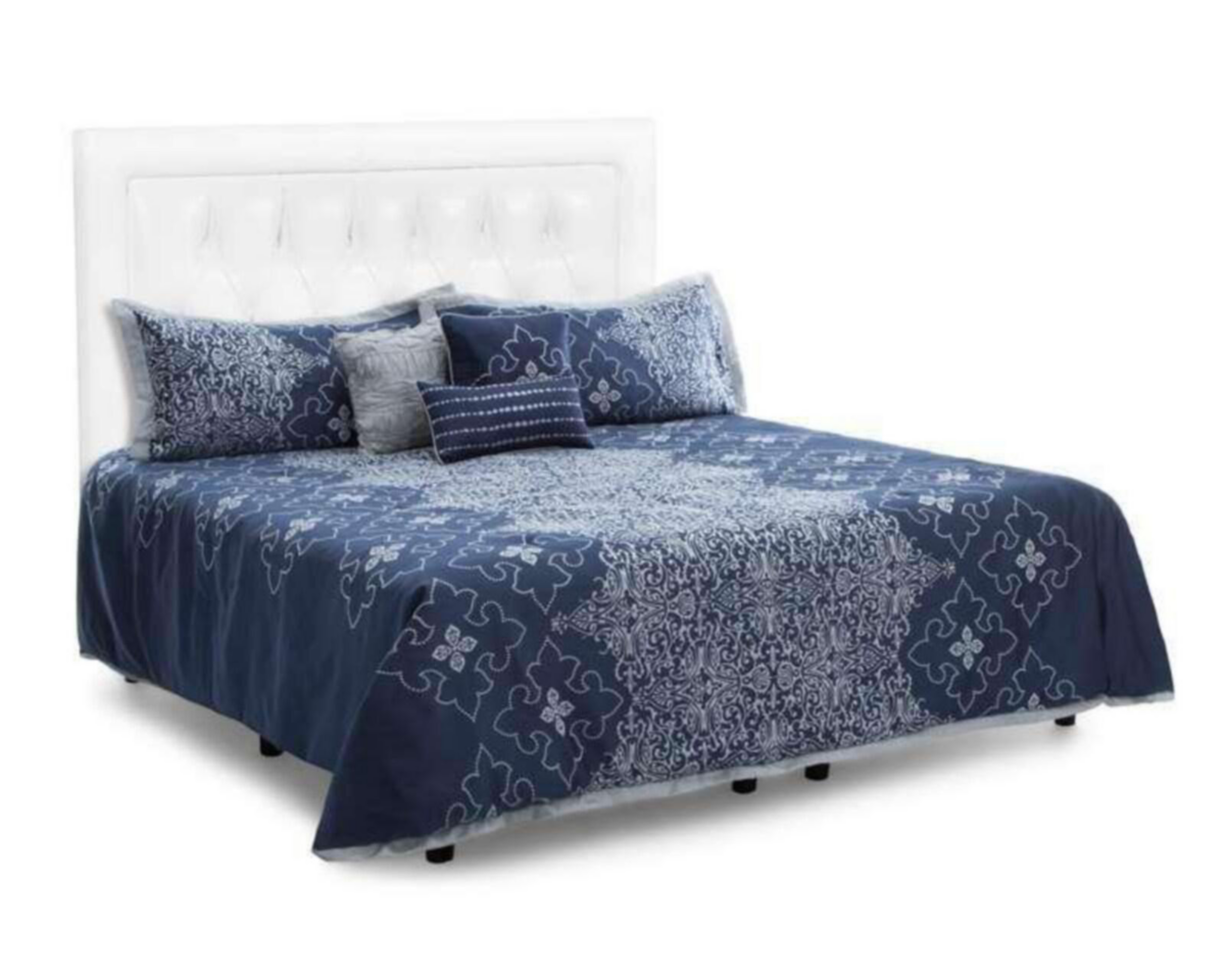 Foto 3 | Edredón Starhaus King Size Kelton Azul 5 Piezas