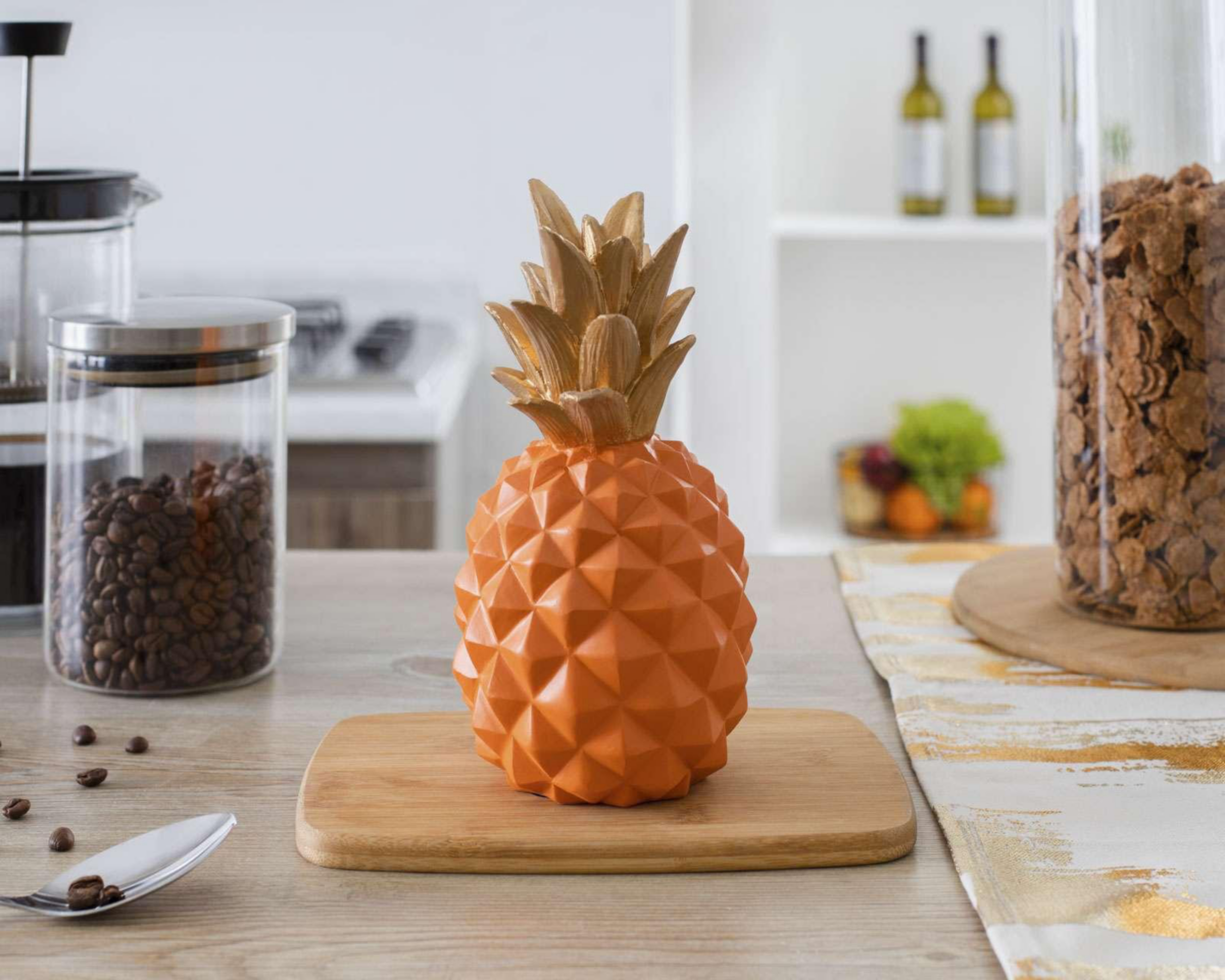 Foto 4 | Escultura de Piña