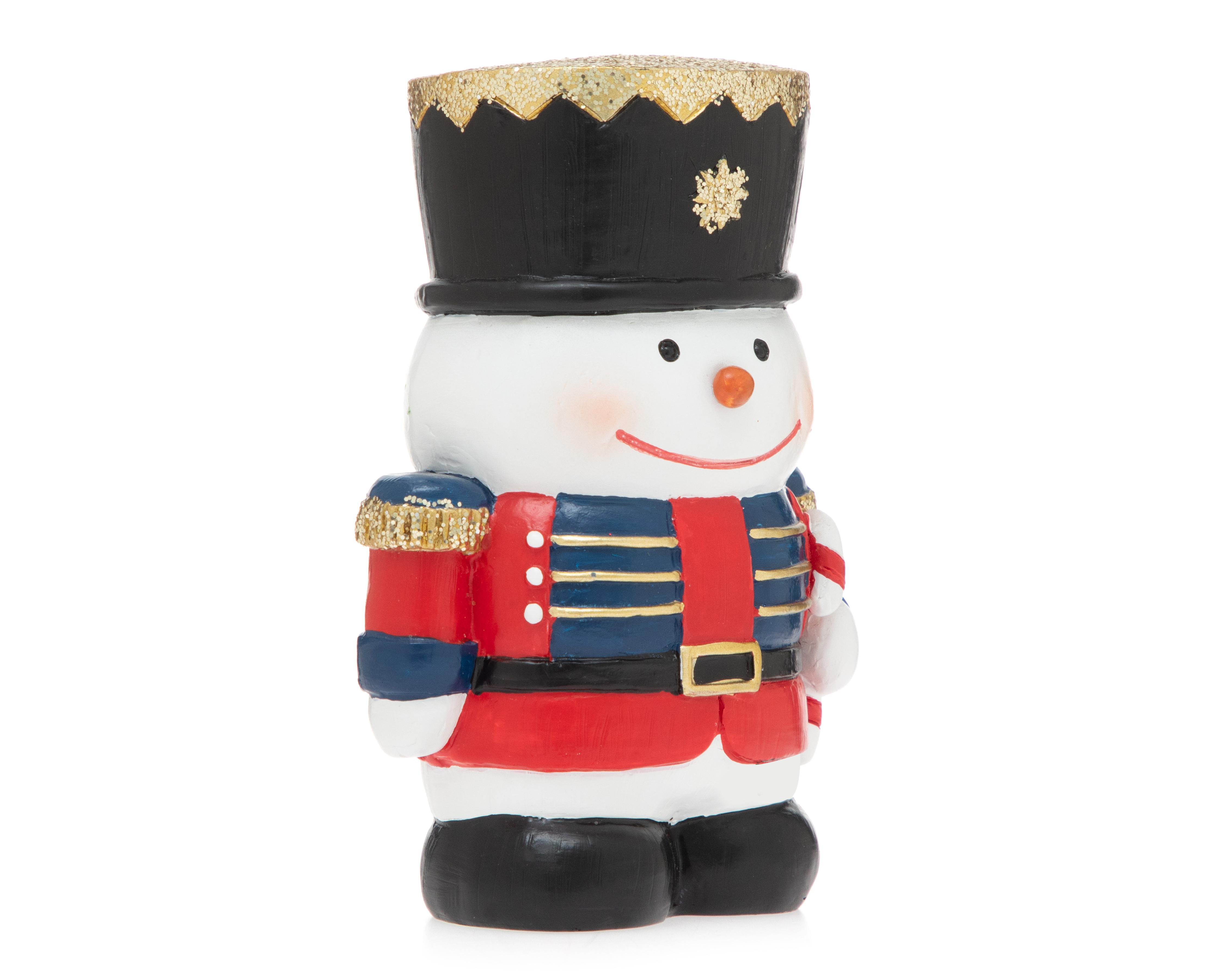 Foto 2 pulgar | Figura de Muñeco de Nieve de Navidad Dante de Poliresina