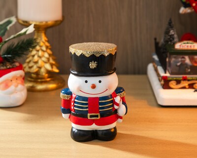 Foto 5 | Figura de Muñeco de Nieve de Navidad Dante de Poliresina