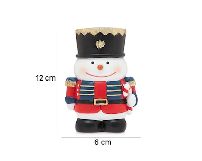 Foto 6 | Figura de Muñeco de Nieve de Navidad Dante de Poliresina
