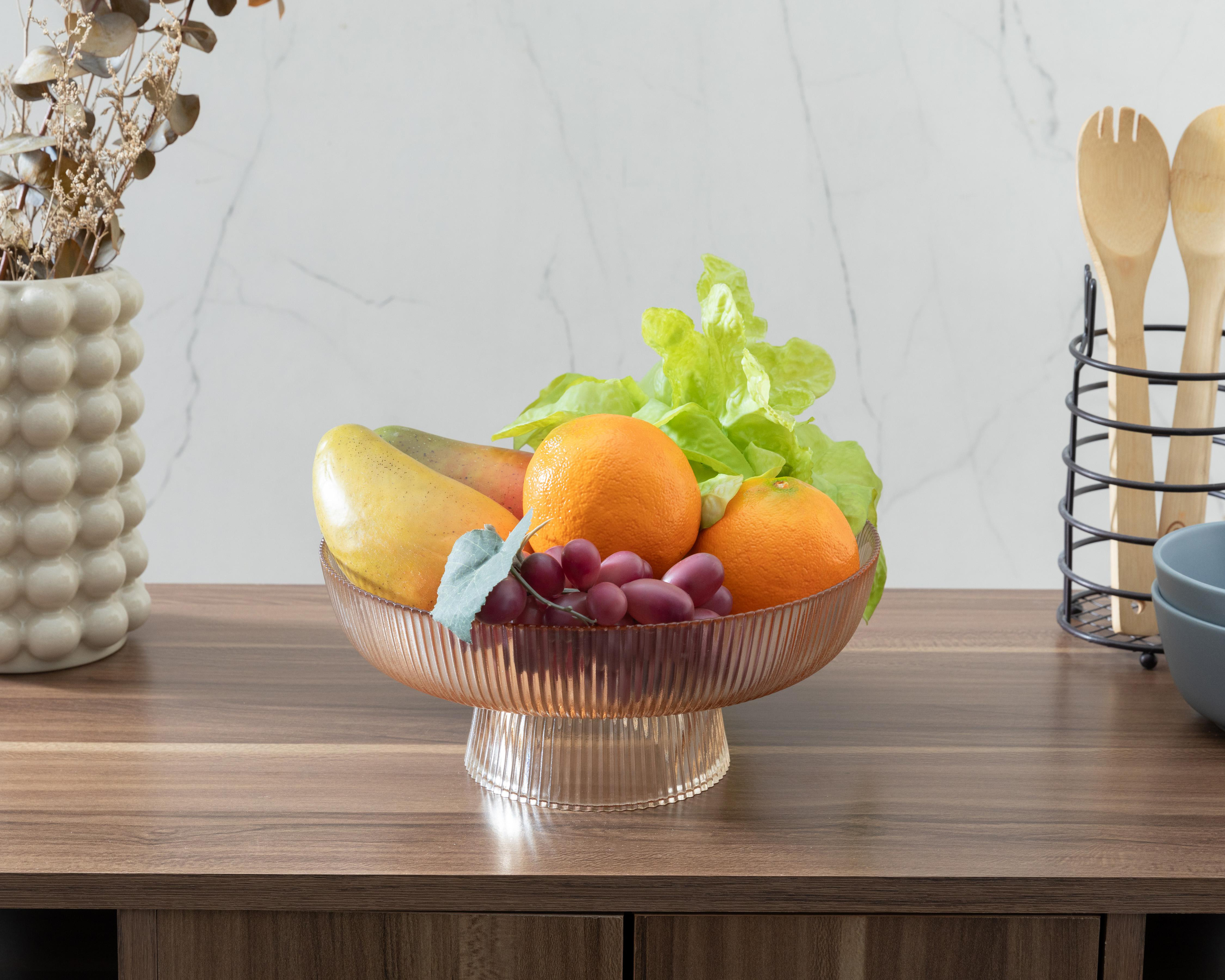 Foto 4 | Platón Decorativo Zalin de Vidrio
