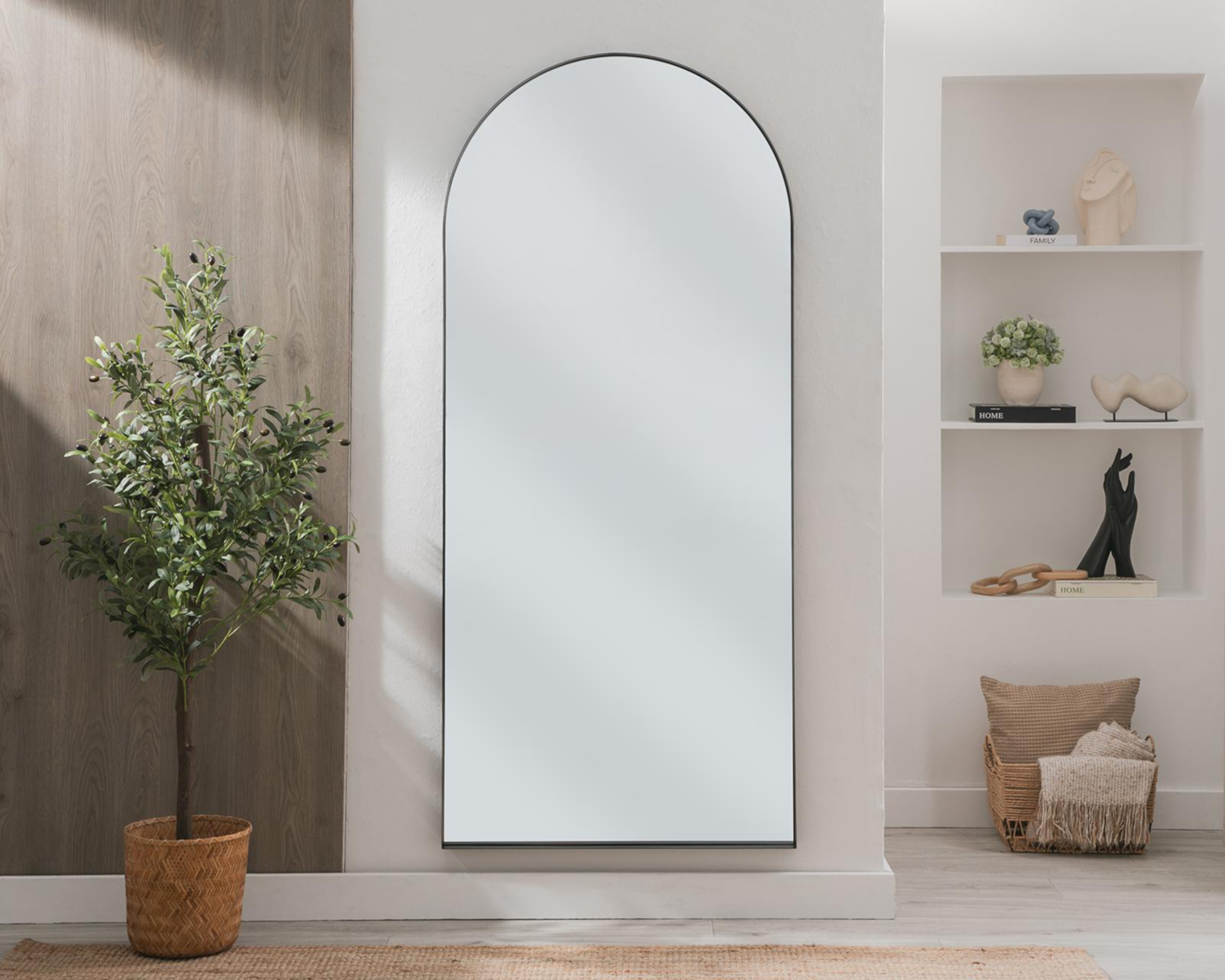 Espejo Semiovalado Drenai 80 x 180 cm