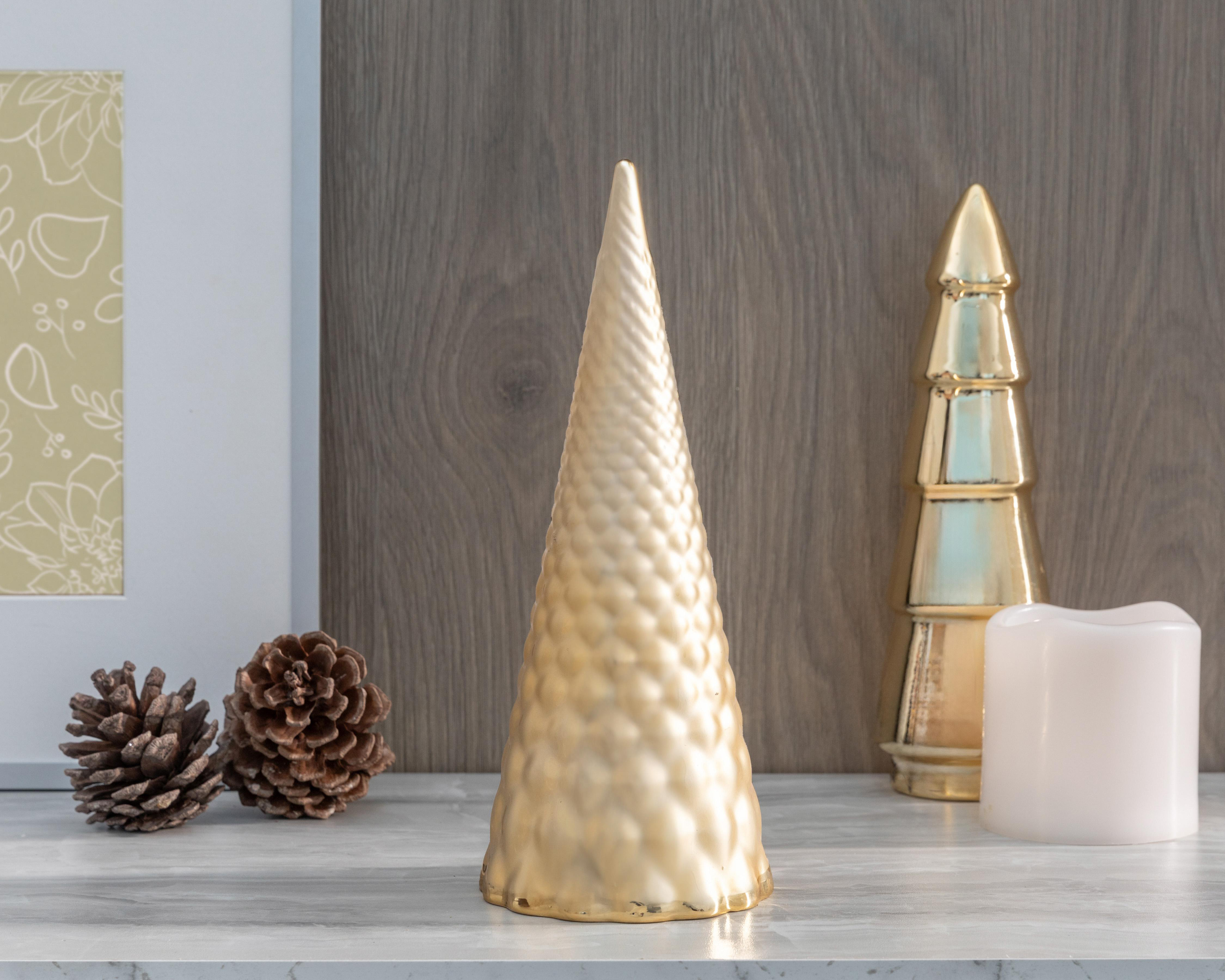 Foto 4 | Figura Decorativa Pino Navideño Broteo B de Cerámica