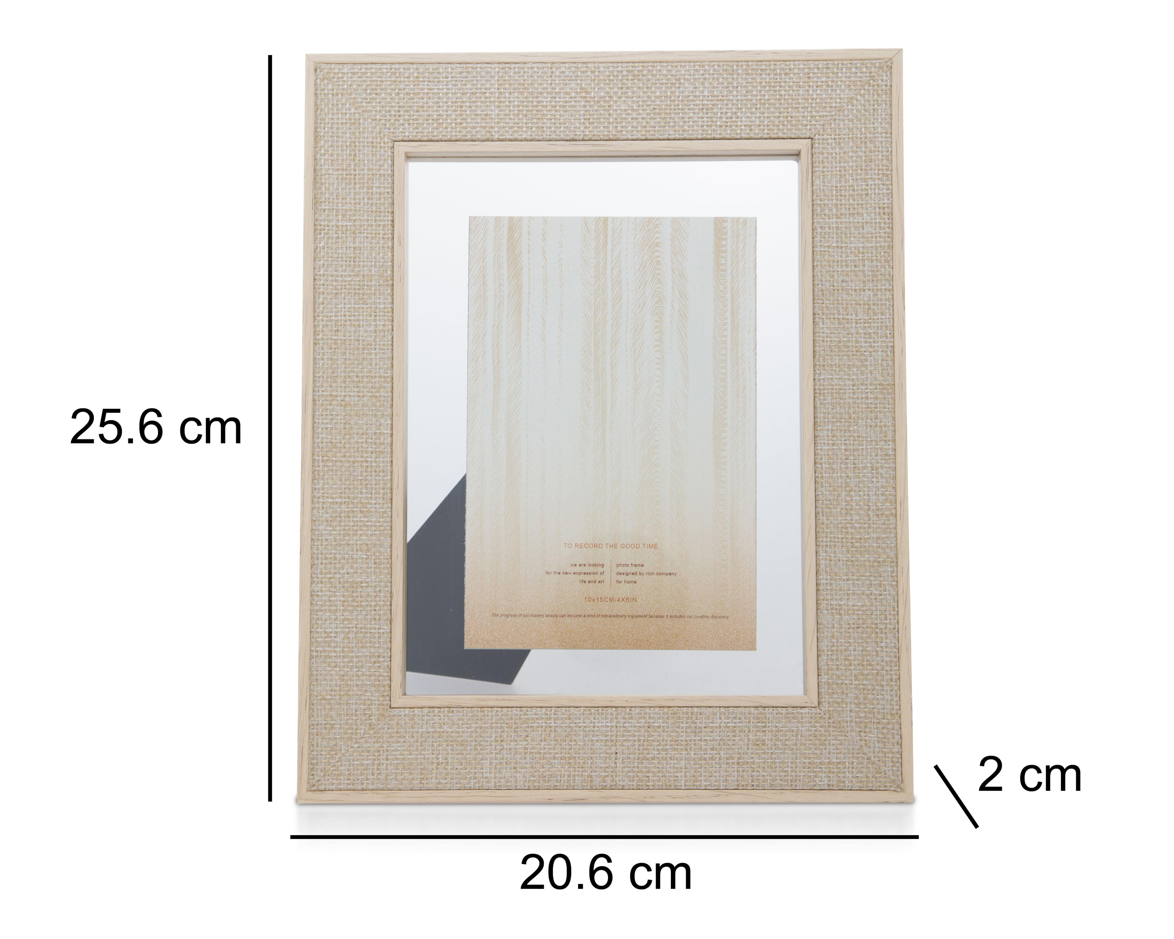 Foto 5 | Portarretrato de Madera Industrializada Starhaus 4 x 6 Pulgadas
