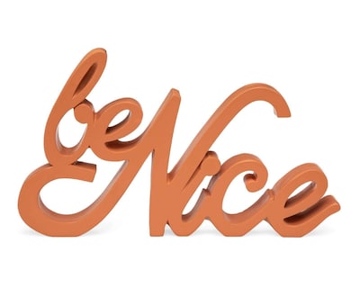 Foto 2 | Letrero Be Nice