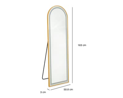 Foto 6 | Espejo de Piso de Arco Yellio 50.8 x 163 cm