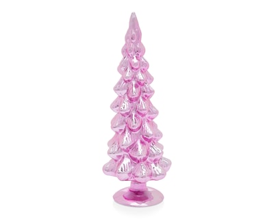 Foto 1 | Escultura de Pino de Navidad Pinky 2 de Vidrio