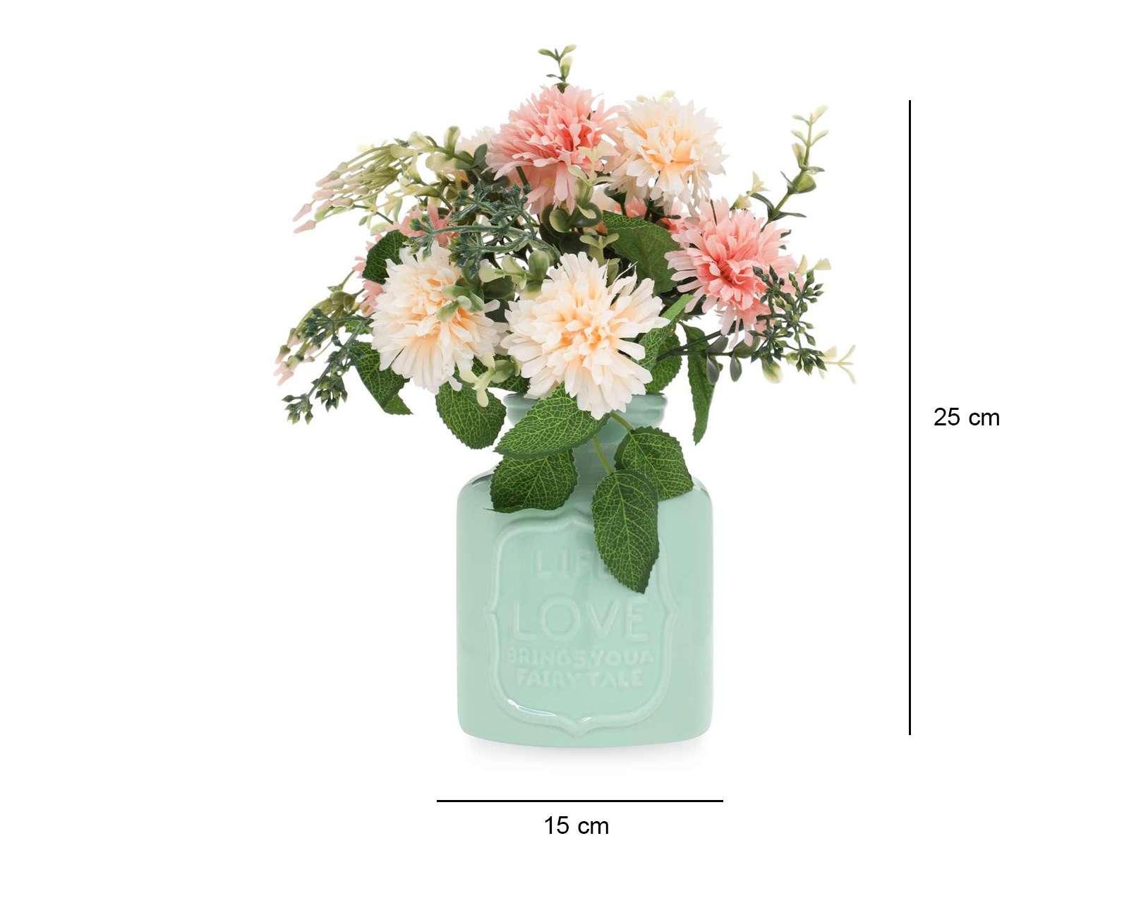 Foto 5 pulgar | Planta Artificial con Maceta Starhaus 25 cm