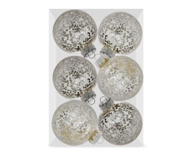 Foto 3 | Esferas Navideñas Star 6 Piezas