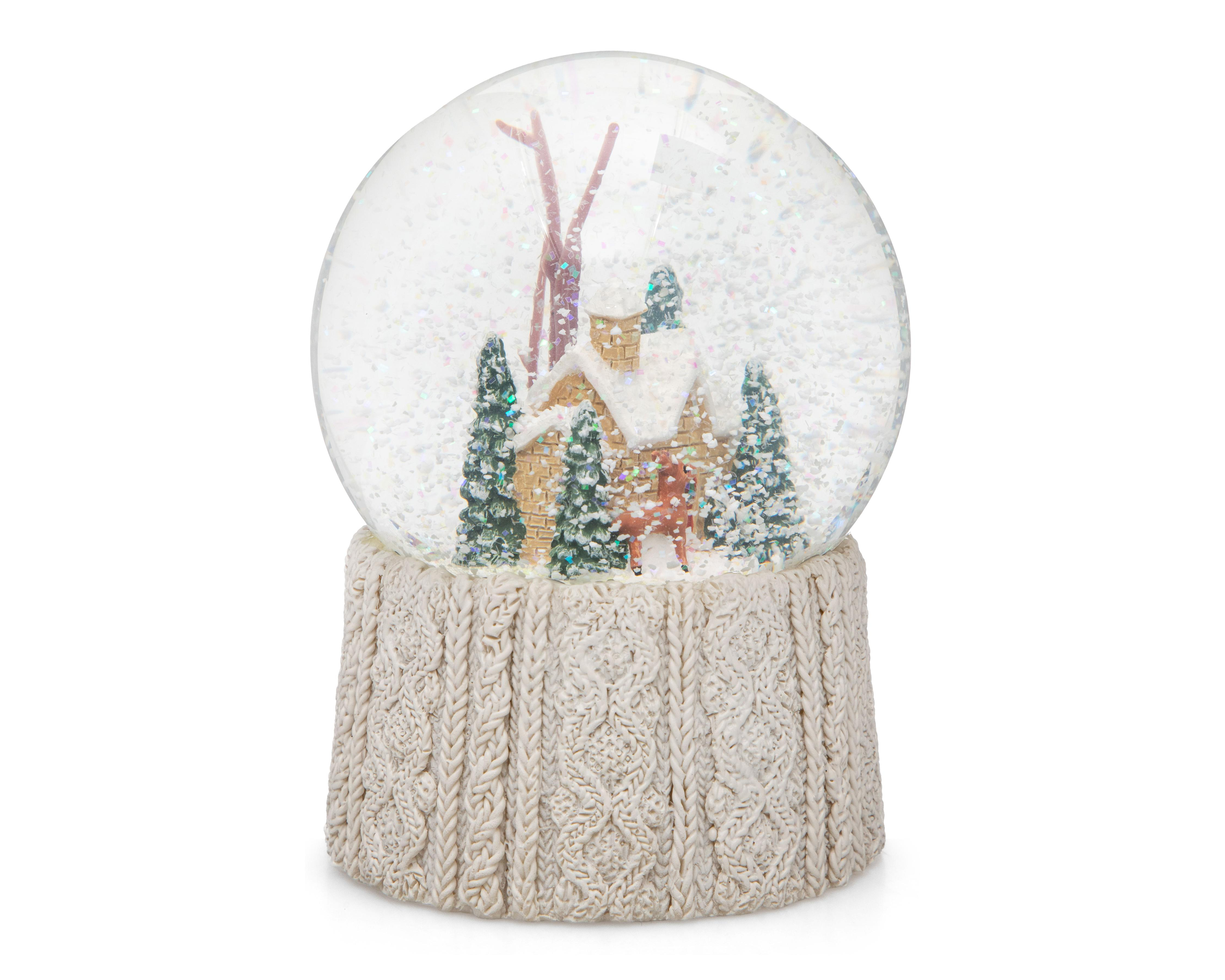 Foto 3 pulgar | Esfera de Nieve de Navidad Starhaus de Plástico