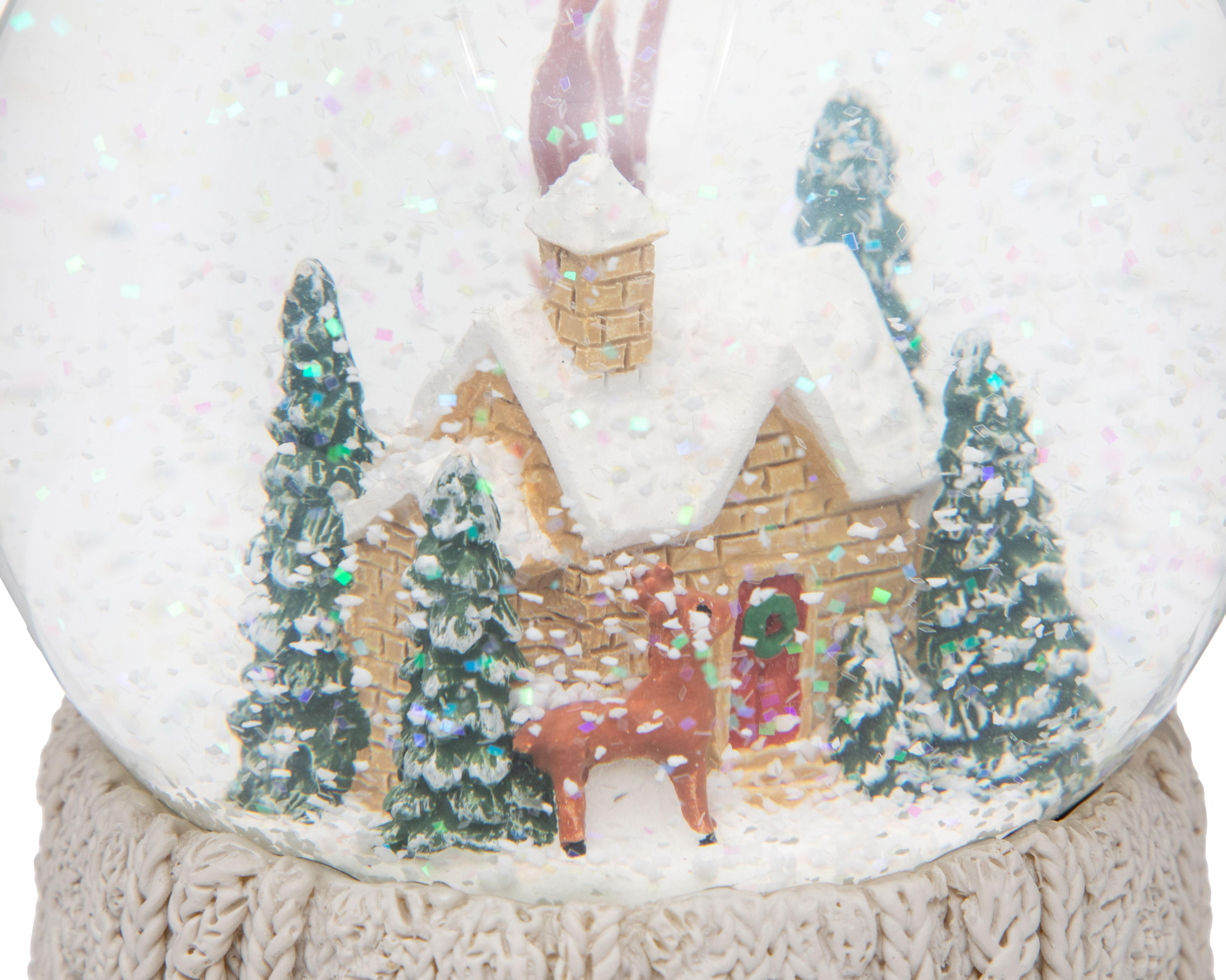 Foto 4 pulgar | Esfera de Nieve de Navidad Starhaus de Plástico