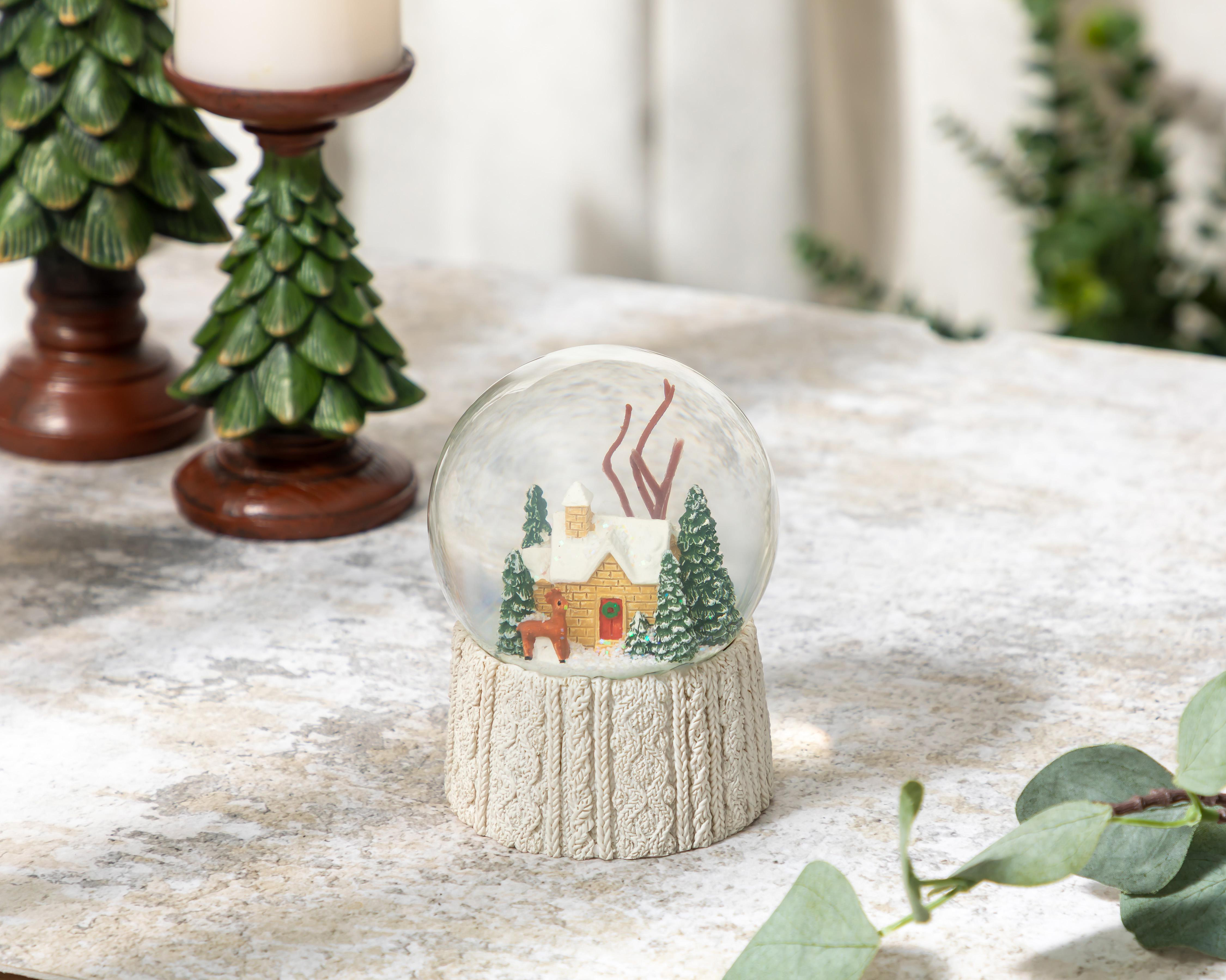 Foto 5 pulgar | Esfera de Nieve de Navidad Starhaus de Plástico