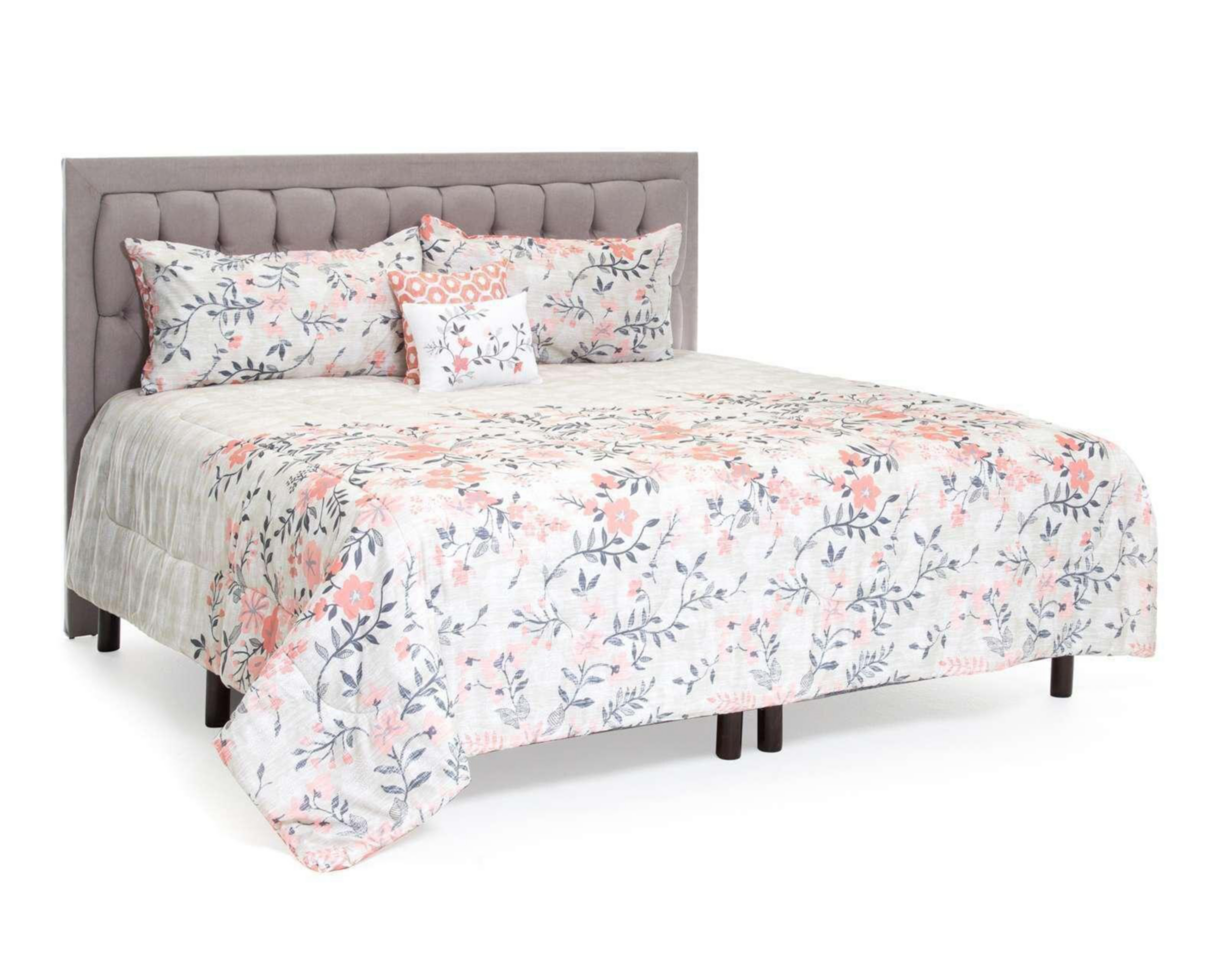 Foto 3 | Edredón Starhaus King Size Karla Beige 5 5 Piezas