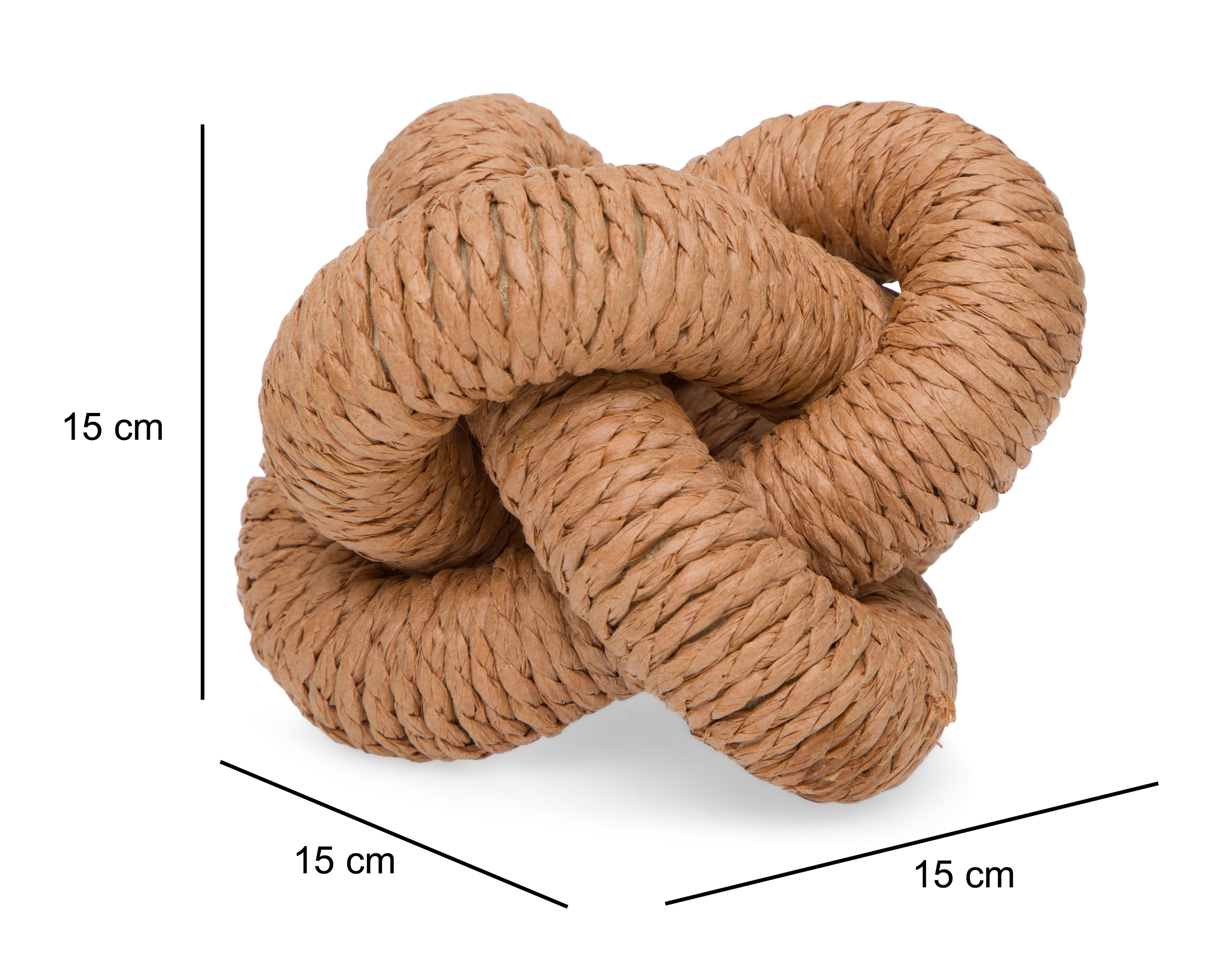 Foto 6 pulgar | Figura Decorativa de Nudo Ben de Madera