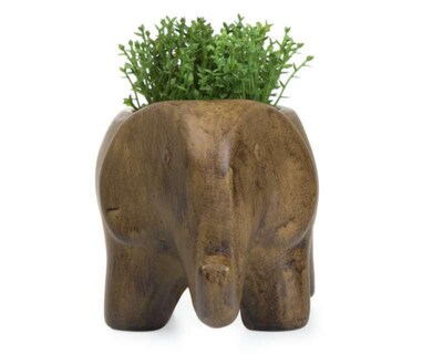 Foto 2 | Maceta Decorativa Brown Slon