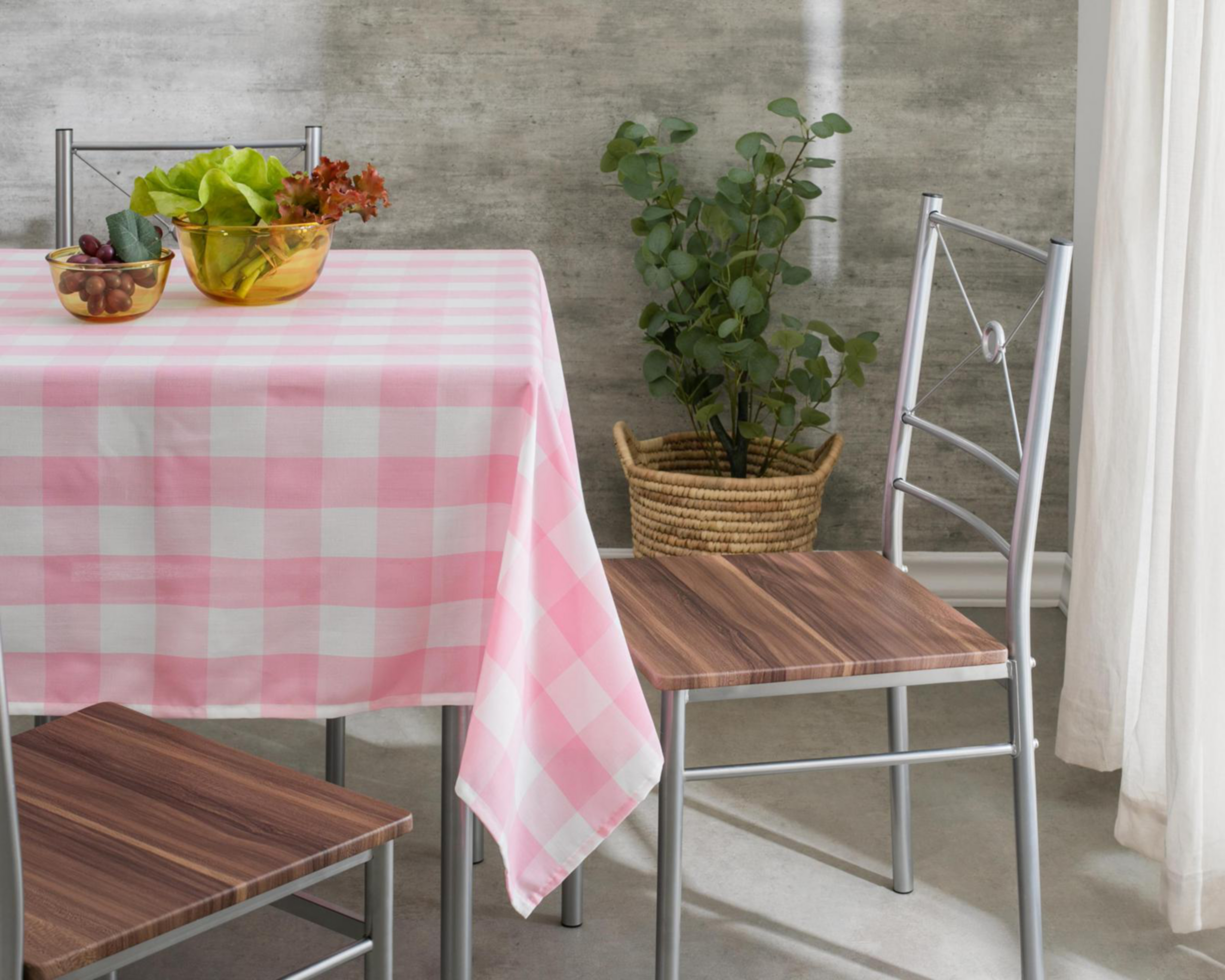Mantel para Mesa Starhaus Rosa 145 x 215 cm $99