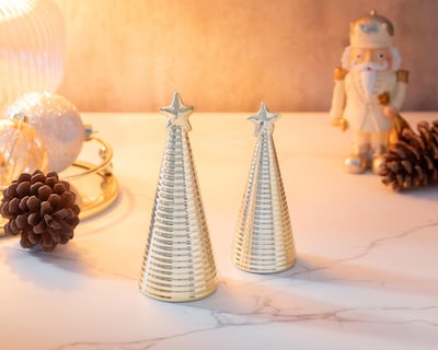 Foto 4 | Figura Decorativa Pino de Navidad Tringo B de Cerámica