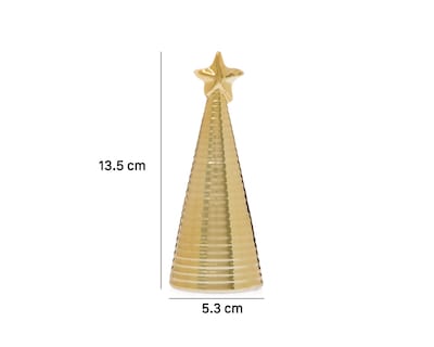 Foto 5 | Figura Decorativa Pino de Navidad Tringo B de Cerámica
