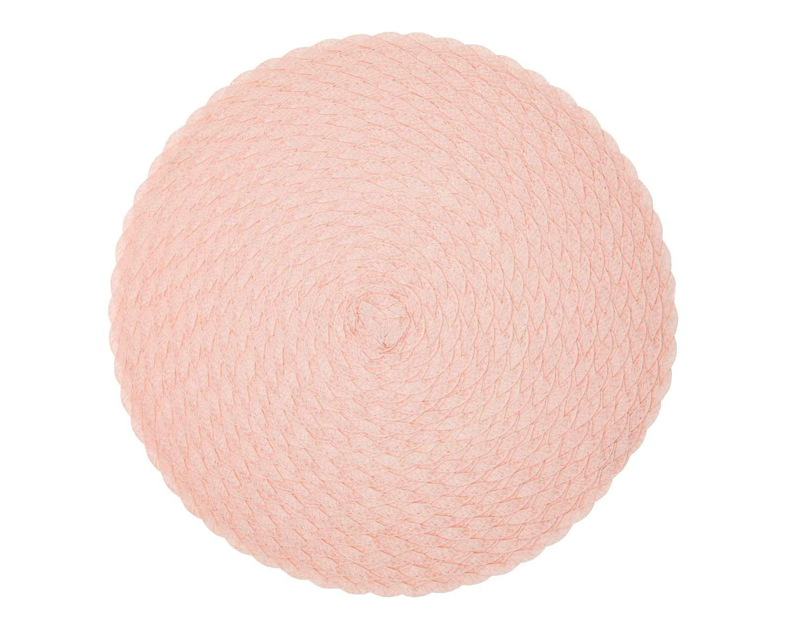 Foto 4 pulgar | Mantel Individual Starhaus Circular Rosa 4 Piezas